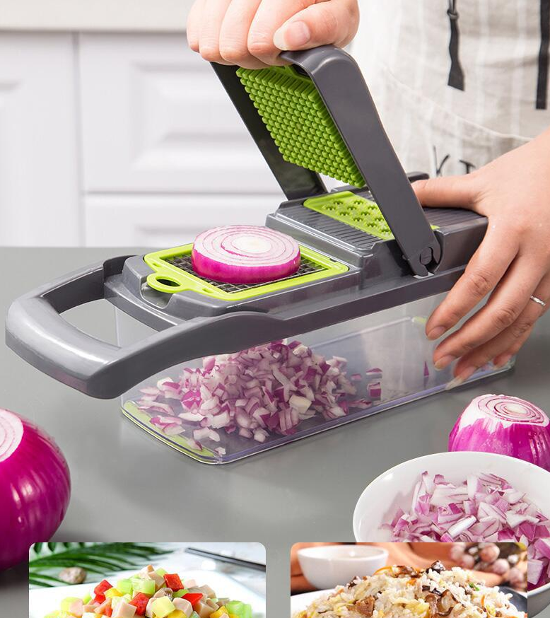 Multifunctional Vegetable Cutter Home Kitchen Slicing And Dicing Fruit Artifact
