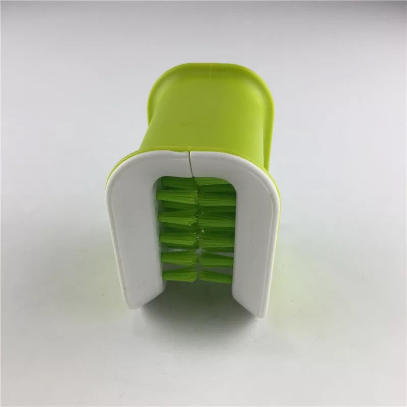 U-Shaped Knife And Cutlery Cleaner Brush Home Kitchen Cleaning Brushes Bristle Scrub Kitchen Washing
